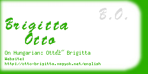 brigitta otto business card